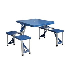 SET TAVOLO PIEGHEVOLE CON 4