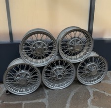 Cerchi originali borrani per Fiat 850 sport coupe spider berlina.