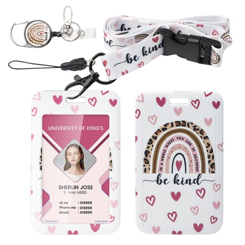 Porta badge con clip - porta,