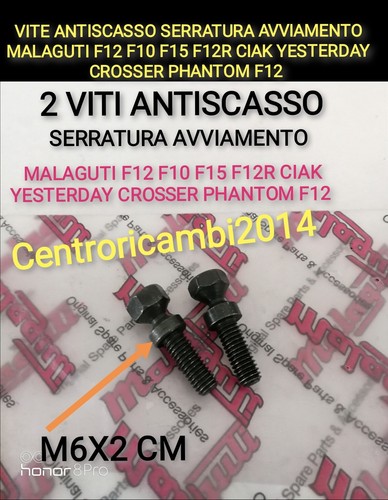 Vite antiscasso avviamento - vite,