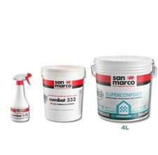 SAN MARCO Kit antimuffa anticondensa 12mq bianco (Combat 222 & 333+Superconfort)