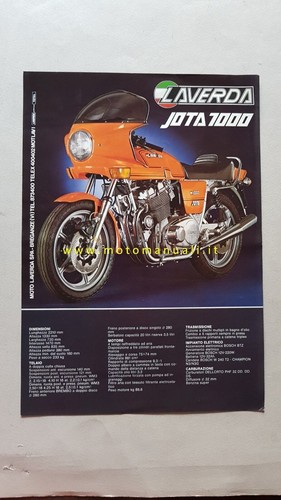 Laverda 1000 jota 1200 - laverda, ts