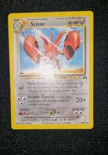 ? Pokemon SCIZOR RARO 29/75  NEO DISCOVERY   Mp Pl NO  GOLD STAR ?