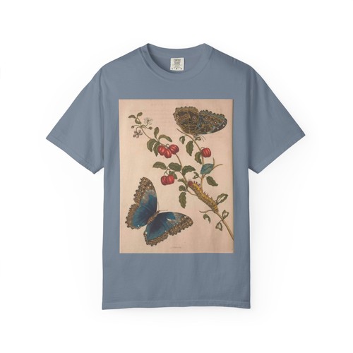 Farfalla vintage frutta rossa