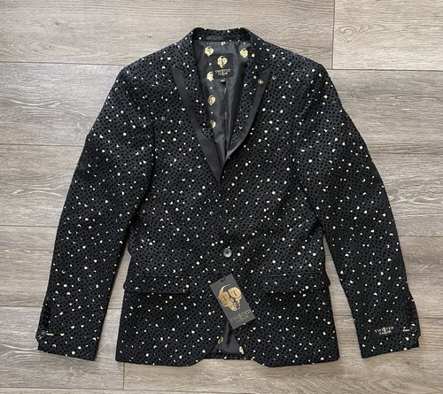 Giacca smoking nera - , pois