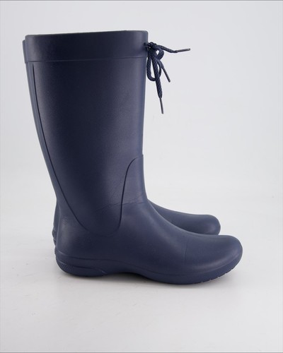 Stivaletto crocs gomma blu - crocs,