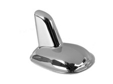 Antenna statica cromata per