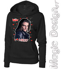 FELPA CHICA VAMPIRO MIRCO VLADIMOFF VAMPIRE I LOVE TUTTE LE TAGLIE RAGAZZE LADY