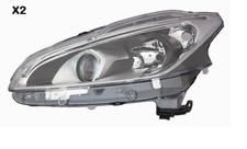 COPPIA FARI PROIETTORI PEUGEOT