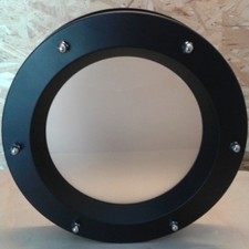 OBLÒ PER PORTE fi 350 mm Nero