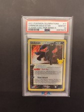 2021 Pokemon Celebrations Umbreon Gold Star Holo 17/17 PSA 10