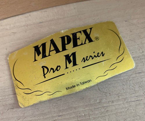 Distintivo batteria mapex pro - batteria,