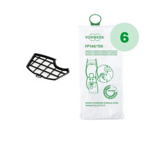 Sacchetti per Folletto VK140/150 + Griglia Protezione motore Originali