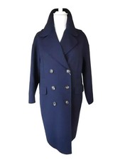 ✨MAX MARA  Cappotto doppiopetto in Lana Vergine  It46,  De42,  Fr44, Gb14, Us12