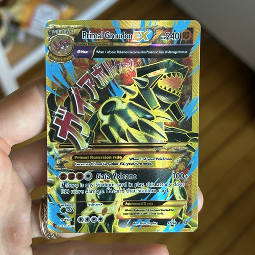 Pokemon primal groudon - groudon, ex