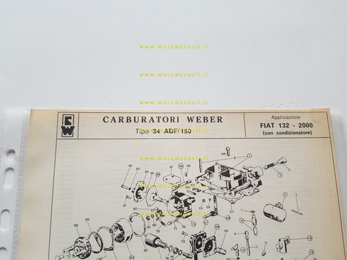 Weber carburatore adf - weber, 150