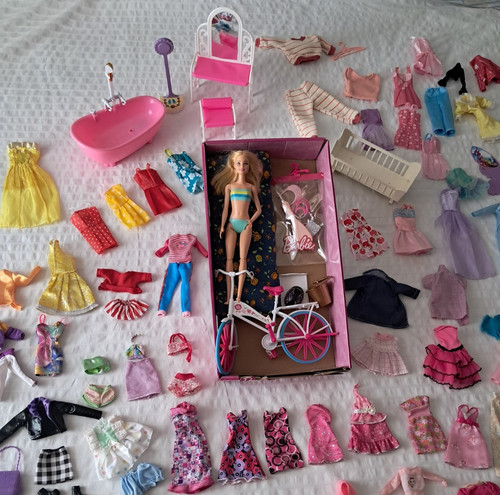 Lotto barbie scatola oltre - lotto, barbie,scatola