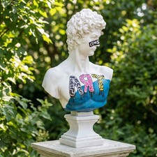 Statua David Pop Art, scultura