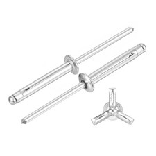 60Pz 5/32"x1" Alluminio Testa