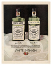 Poster Vintage Gin Satinato