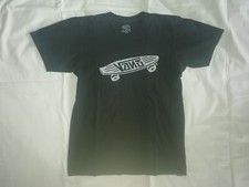 Vans NERO Manica Corta T-shirt Da Uomo S-