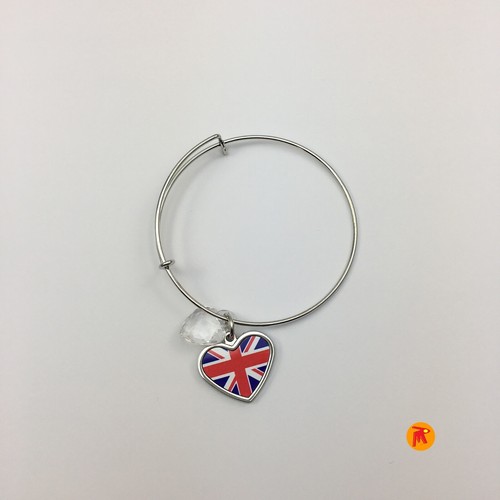 Bracciale bandiera union jack - bracciale,