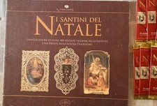 Album I Santini del Natale con 60 figurine ancora da attaccare +  20 bustine