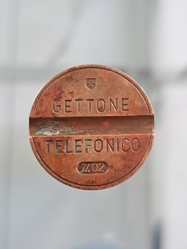 Gettone telefonico 7402 raro - telefonico,