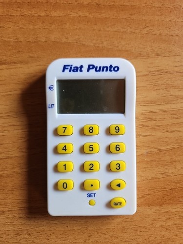 Fiat punto convertitore - punto, lira