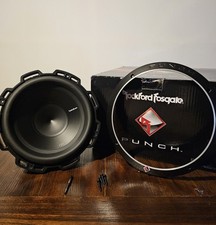 Rockford Fosgate Punch P2D4, Subwoofer 10". Dual 4 Ohm.