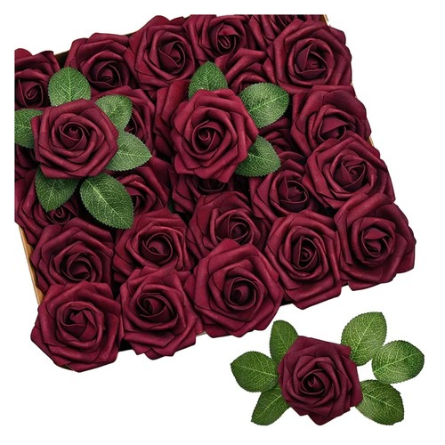 Pezzi rose artificiali - rose,