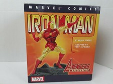 Marvel ADVENTURES & ADVERSARIES IRON MAN 8" Statua in resina scultore Tony Cipriano