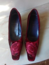 Scarpe décolletées rosse