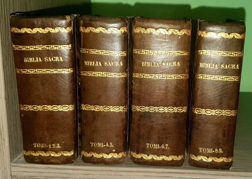 Sacra bibbia 1828 vol in - bibbia, 4