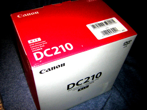 Videocamera dvd canon - dvd, dc210