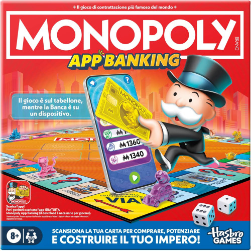Hasbro g1424 gioco monopoly - hasbro,