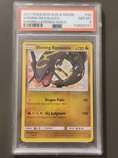 POKÉMON SHINING RAYQUAZA HOLO 56/73 SHINING LEGENDS 2017 – PSA 8