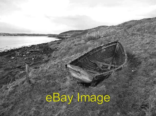 Photo 6x4 old boat loch - photo,