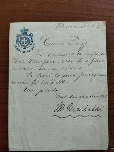 1898 roma lettera menotti - lettera,