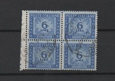 SEGNATASSE 6 LIRE QUARTINA