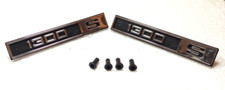 2x Ornamento Badge Emblem Logo