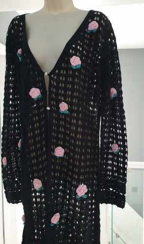 Cardigan lungo fairycore boho - lungo,