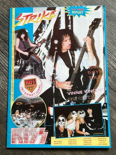 Kiss fanzine rivista - kiss,