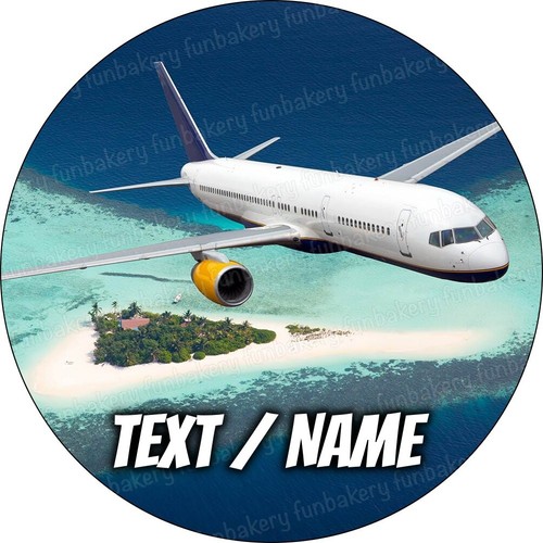Cake topper viaggio aereo