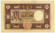 1000 LIRE BARBETTI LARGE M