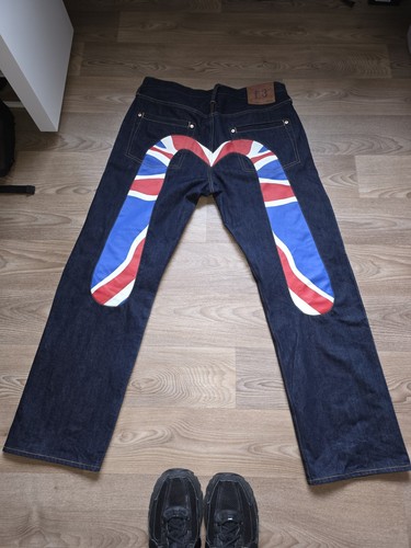 Jeans evisu raro - evisu, *raro