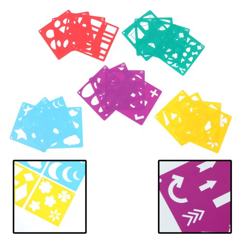 Set stencil per pittura - 1,