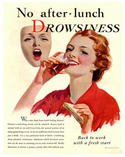 Poster Coca-Cola pubblicità