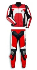 DUCATI Tuta Moto Intera Pelle