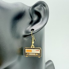 ORECCHINI DORATI CIONDOLO